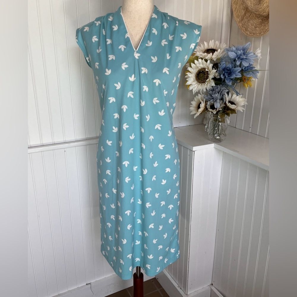 Blue Sleeveless Dress